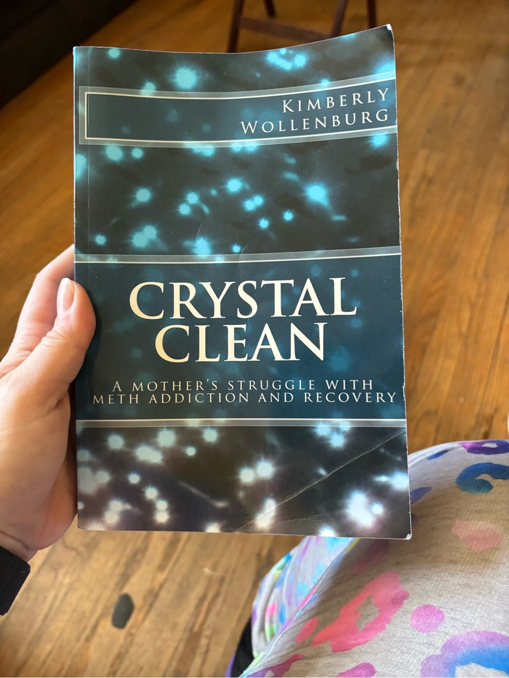 Crystal Clean by Kimberly Wollenburg - Teal & Black Paperback